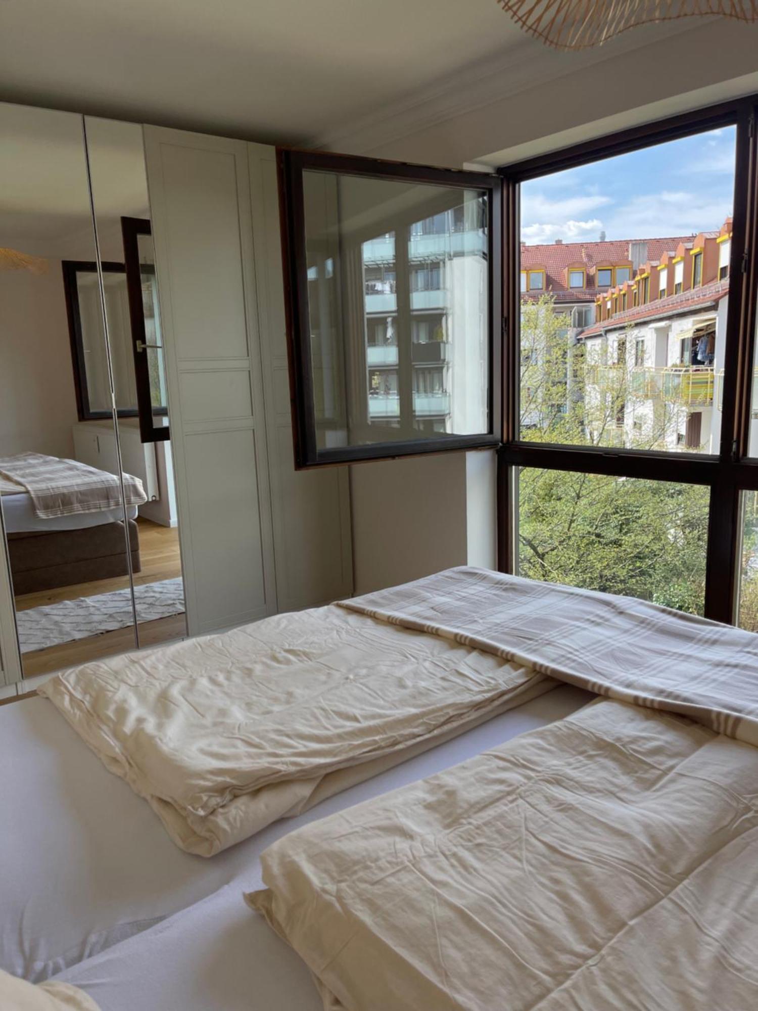 Modernes Designer Apartment Mit Balkon 5 Min Zum Oktoberfest & City Apartment *