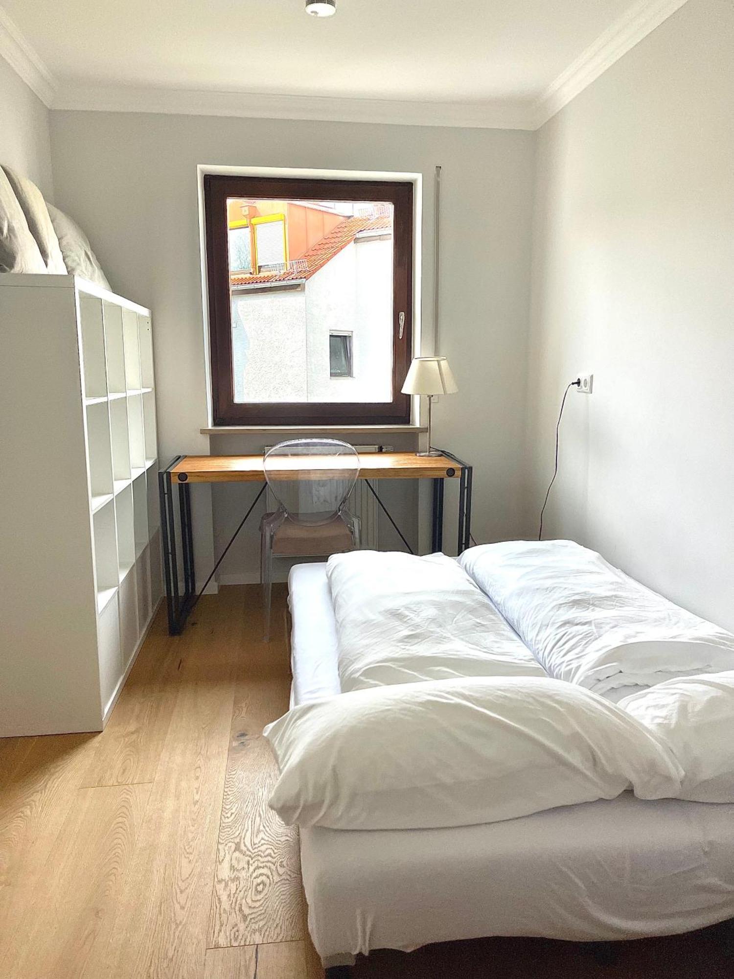 Modernes Designer Apartment Mit Balkon 5 Min Zum Oktoberfest & City
