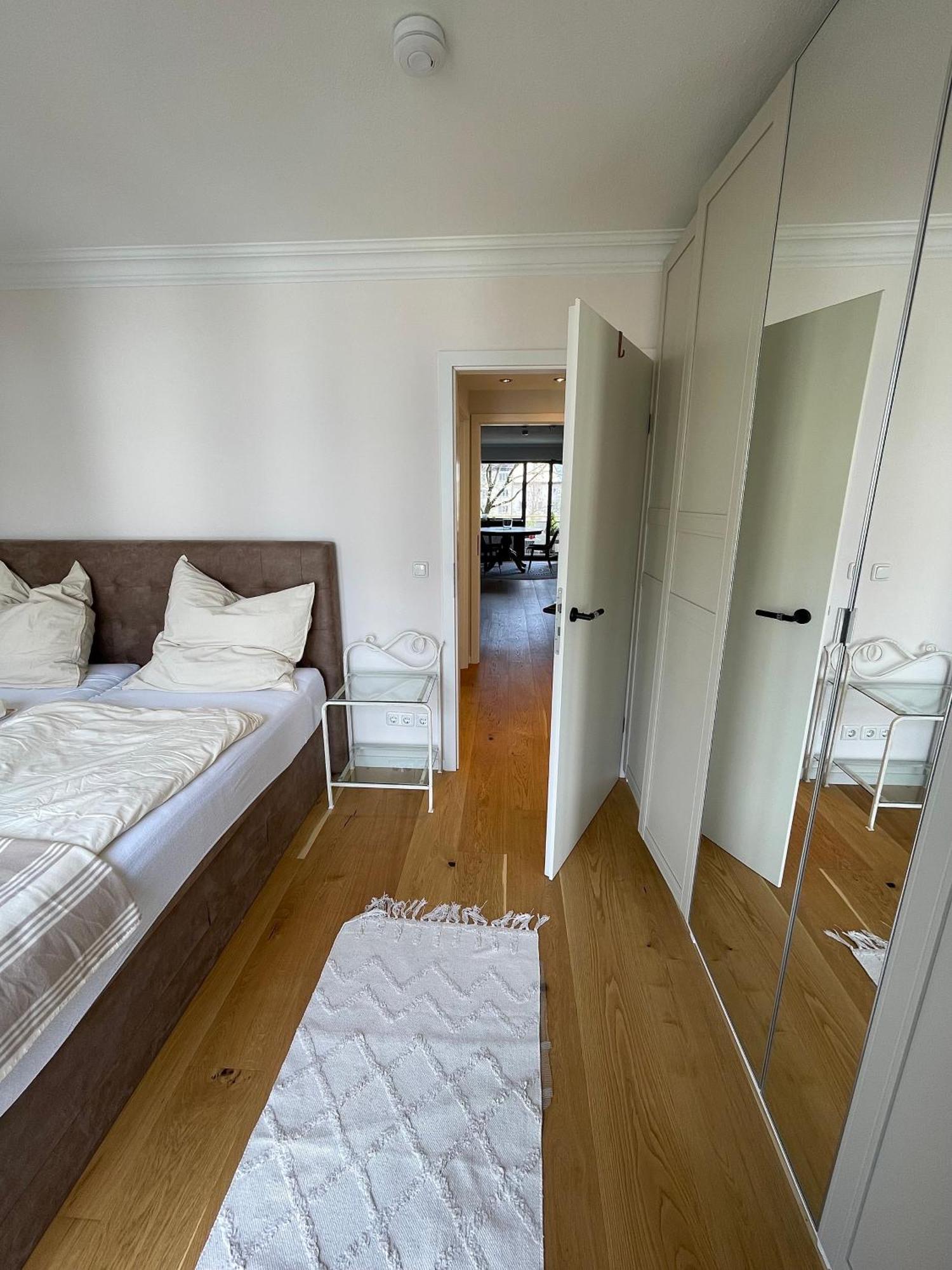 Modernes Designer Apartment Mit Balkon 5 Min Zum Oktoberfest & City Apartment *
